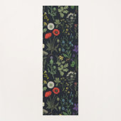 Wildblumen-Collage Yogamatte (Vorderseite)