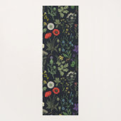 Wildblumen-Collage Yogamatte (Rückseite)