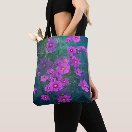 Wildblumen Cosmos-Tasche Tasche (Von Nahem)