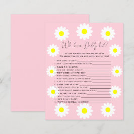 Wildblumen Daisies - Wer kennt DADDY am besten