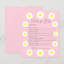 Wildblumen Daisies - Wünsche für Kinder