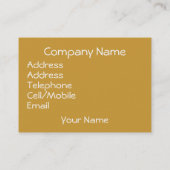 WILDBLUMEN DAISY VISITENKARTE (Rückseite)