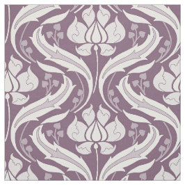 Wildblumen Damask Eggplant Stoff