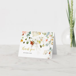 WILDBLUMEN Dankeschön Karte