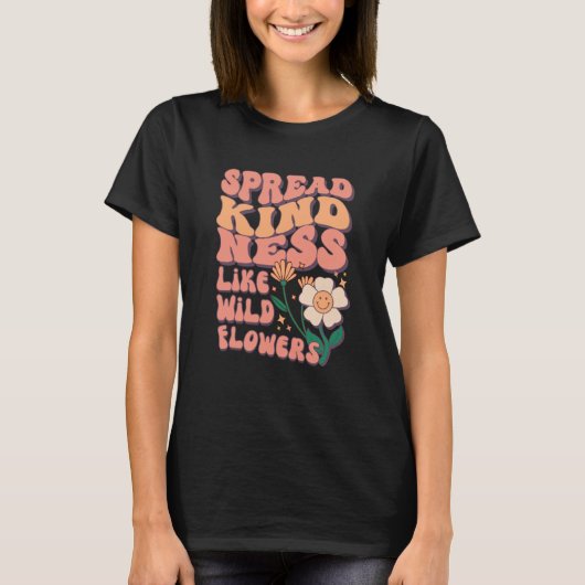Wildblumen der Freundlichkeit T-Shirt (Vorderseite)