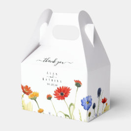Wildblumen der Frühjahrswiese: Gable Box Geschenkschachtel
