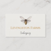 Wildblumen der Honigbiene Visitenkarte (Vorderseite)