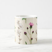 Wildblumen der Wasserfarbe. Kaffeetasse (Mittel)