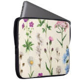 Wildblumen der Wasserfarbe. Laptopschutzhülle (Vorne Rechts)