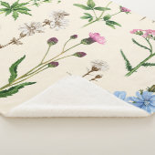 Wildblumen der Wasserfarbe. Sherpadecke (3/4)