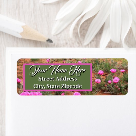 Wildblumen der Wüste Cactus (Insitu)