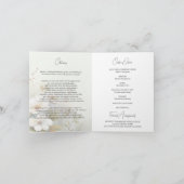 Wildblumen des Beerdigungsprogramms | FOTO Karte (Innenseite)