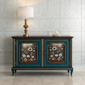 Wildblumen des Mitternachtgartens Seidenpapier