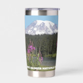 Wildblumen des Nationalparks Mount Rainier Thermobecher (Links)