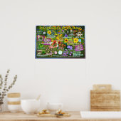 Wildblumen des Oklahoma Poster 19v2 (Küche)