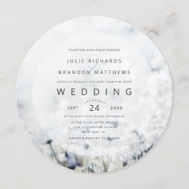 Wildblumen des Schattenspiels Einladung