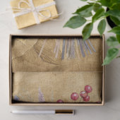 Wildblumen des Wasserfarbenfalls auf Pergament Seidenpapier (Geschenk)