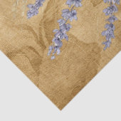 Wildblumen des Wasserfarbenfalls auf Pergament Seidenpapier (Ausschnitt)