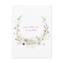 Wildblumen des Wasserfarbenfrühlings