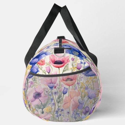 Wildblumen Duffle Bag (Rechts)