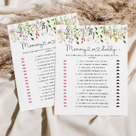 Wildblumen Duschgame für Mami oder Papa