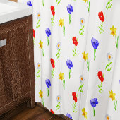 Wildblumen Duschvorhang