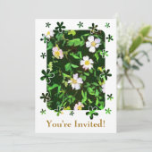 WILDBLUMEN EINLADUNG (Stehend Vorderseite)