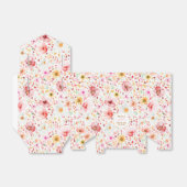 Wildblumen Elegant Boho Blush Bloral Wedding Geschenkschachtel (Ungefaltet)