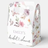 Wildblumen Elegantes Brautparty Geschenkschachtel (Geöffnet)