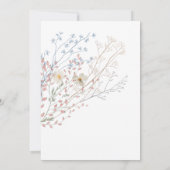 Wildblumen | Erste Einladung (Rückseite)