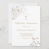 Wildblumen | Erste Einladung (Vorderseite)