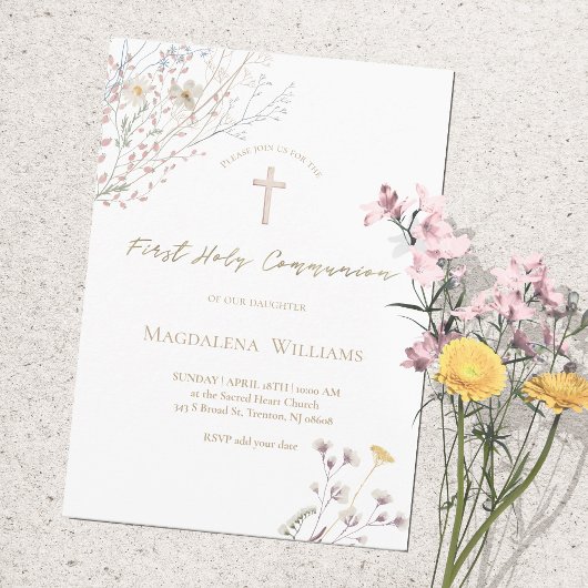 Wildblumen | Erste Einladung