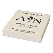 Wildblumen & Erste für Hochzeiten Speichern Sie da Gummistempel (Stempel)