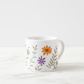 Wildblumen Espressotasse (Vorderseite Rechts)