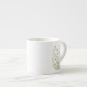 Wildblumen Espressotasse (Vorderseite Rechts)