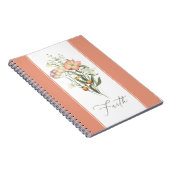 Wildblumen Faith Notizblock (Rechte Seite)