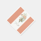 Wildblumen Faith Serviette (Ecke)