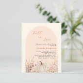 Wildblumen fallen Liebe Kürbis Haushalt Brautparty (Stehend Vorderseite)