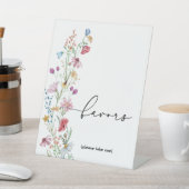 Wildblumen Favoriten Sockelschild (In SItu)