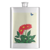 Wildblumen Flachmann (Vorderseite)