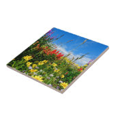 Wildblumen Fliese (Seite)