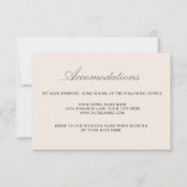 Wildblumen florale Hochzeitkarte RSVP Karte (Vorderseite)