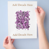 WILDBLUMEN FLYER (Hand)