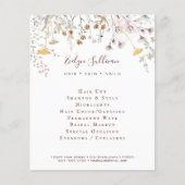 Wildblumen Flyer (Vorne)