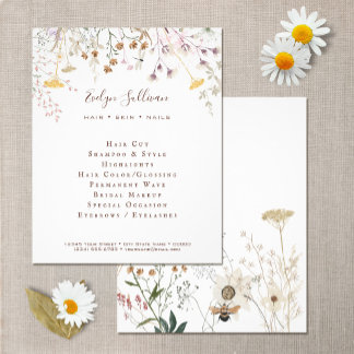 Wildblumen Flyer