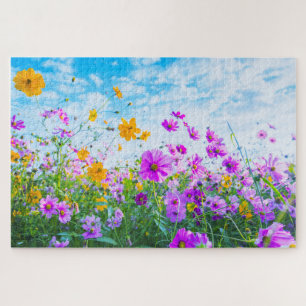 Wildblumen Foto Puzzle