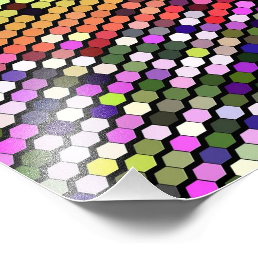 WILDBLUMEN FOTODRUCK (Ecke)