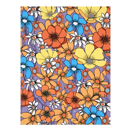 Wildblumen Fotodruck (Vorne)