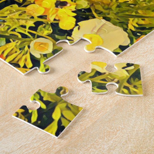 Wildblumen-Fotografie-Puzzle Puzzle (Seite)