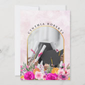 Wildblumen Frühjahr Abschluss Einladung (Rückseite)